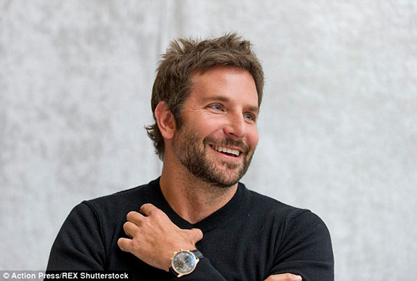 bradley cooper é o segundo homem mais belo do mundo