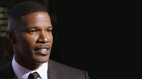 jamie foxx é o decimo homem mais belo do mundo